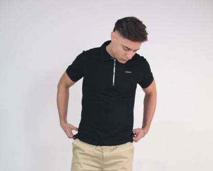 DYN poloshirt black