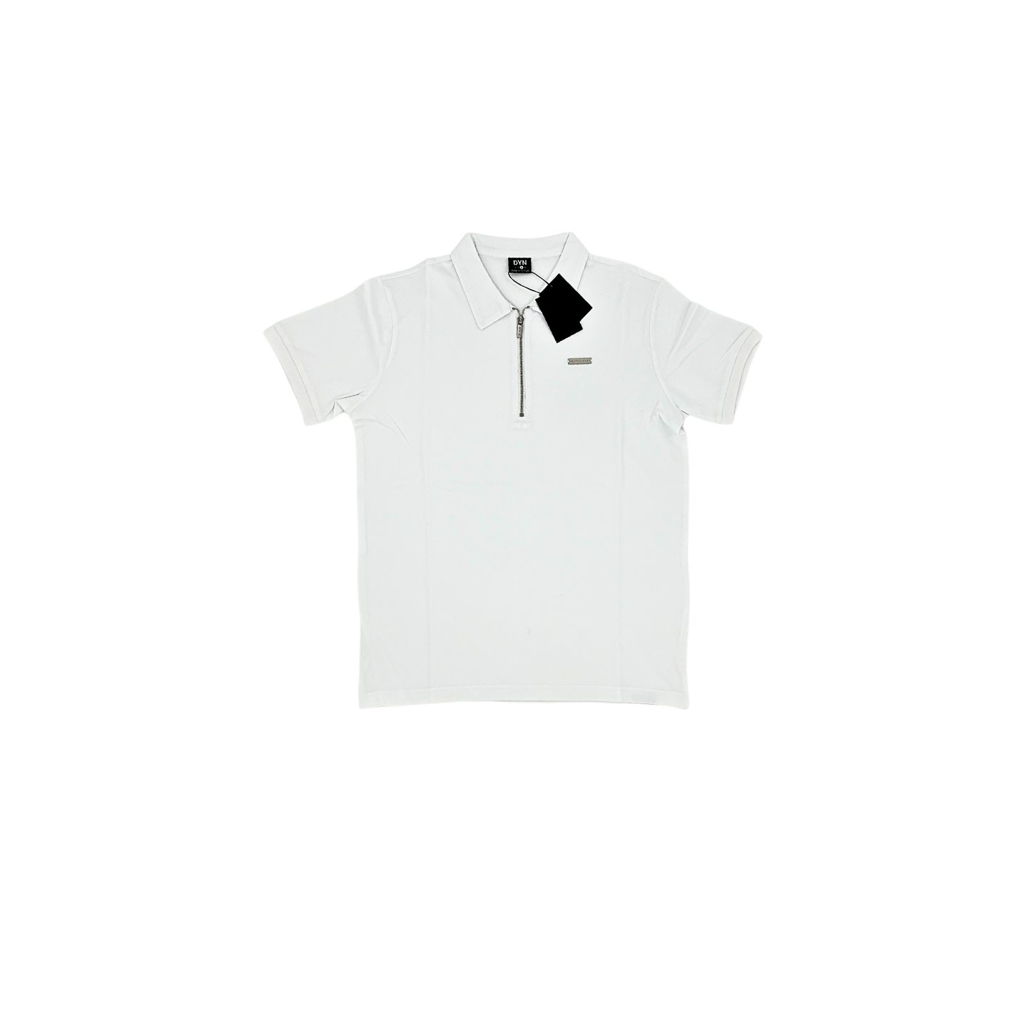 DYN poloshirt white
