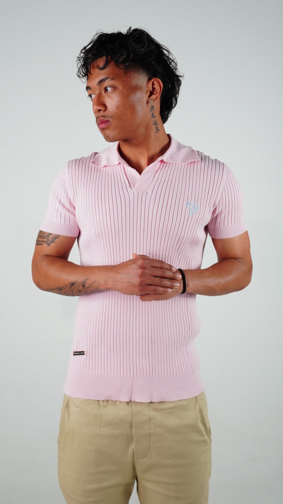 Unisex Polo Babypink